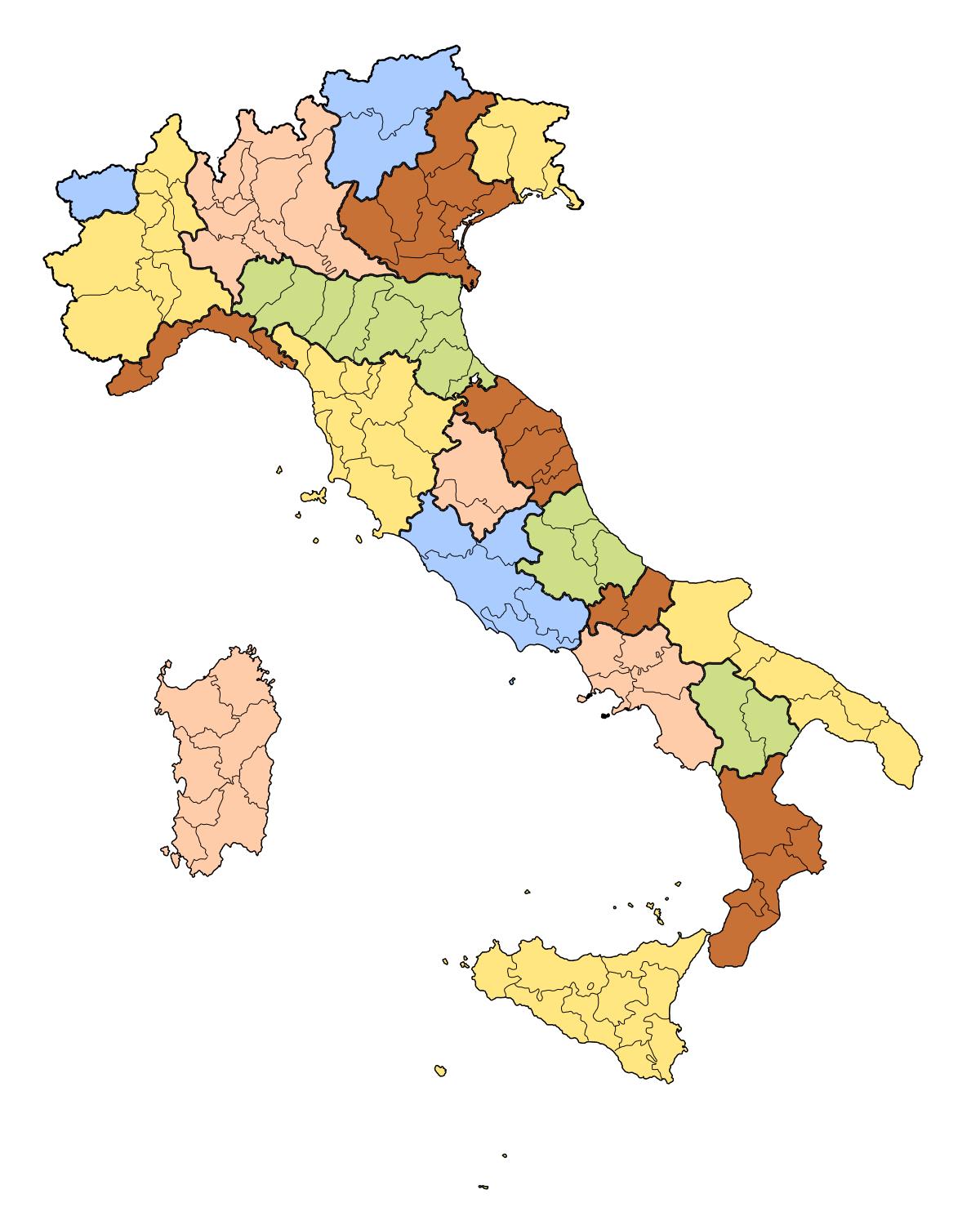 イタリアの地図 クイズ 地図のイタリアのクイズ 南欧諸国 ヨーロッパ