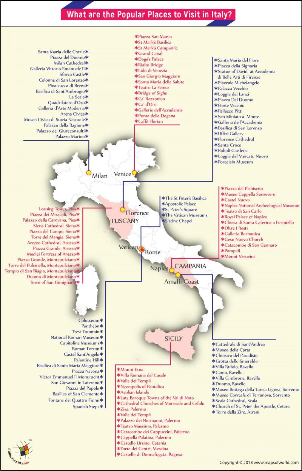 地図のイタリア博物館