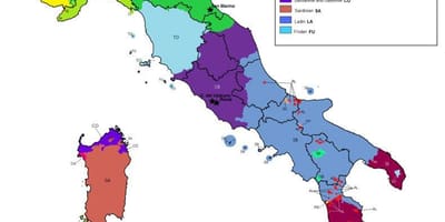 地図のイタリア語